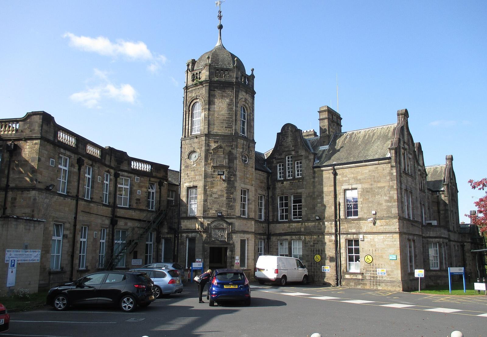 Royal Lancaster Infirmary: The hospital (context photo, not the works) (Sep 2020)