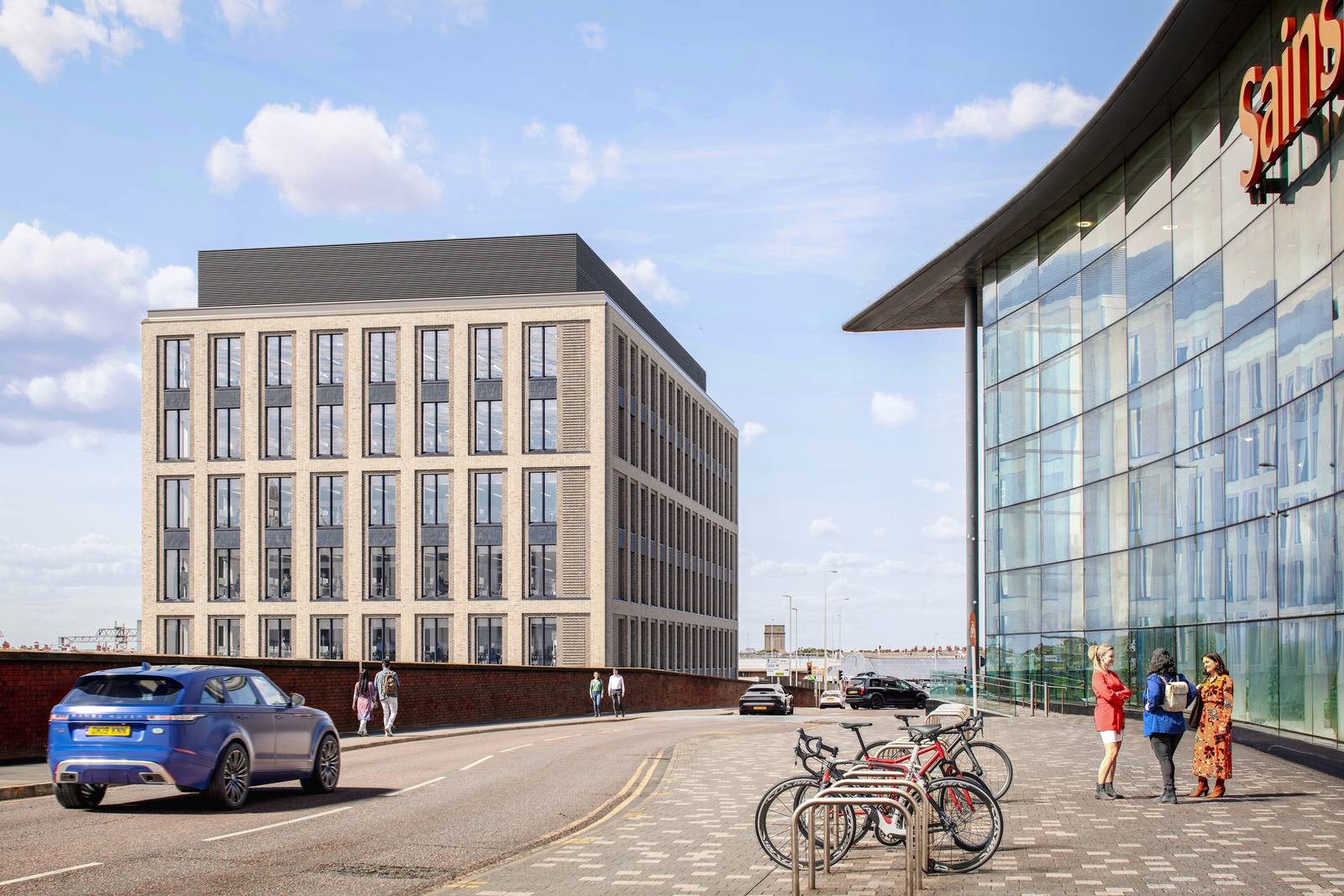MOD office, Talbot Gateway: CGI of the finished building (CGI)
